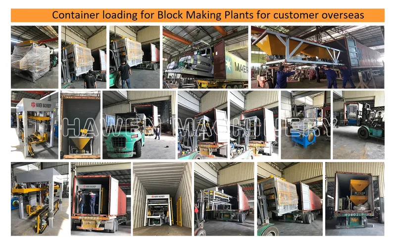 Automatic Concrete Block Machine/Paving Block Machine/Solid Block Machine QT6-15