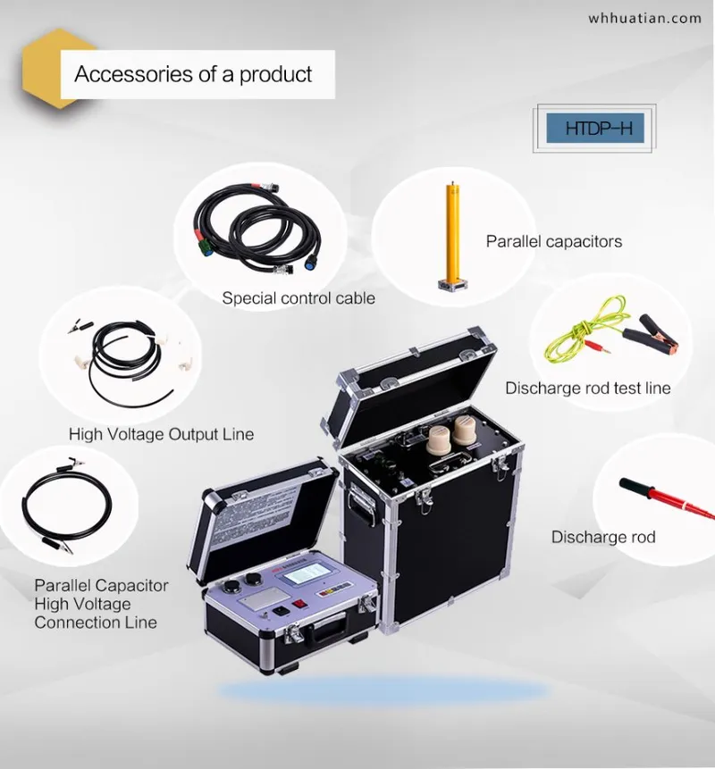 Vlf Testing 0.1Hz 30~80kv Very Low Frequency AC Hipot Test Set of Hv Mv Cables