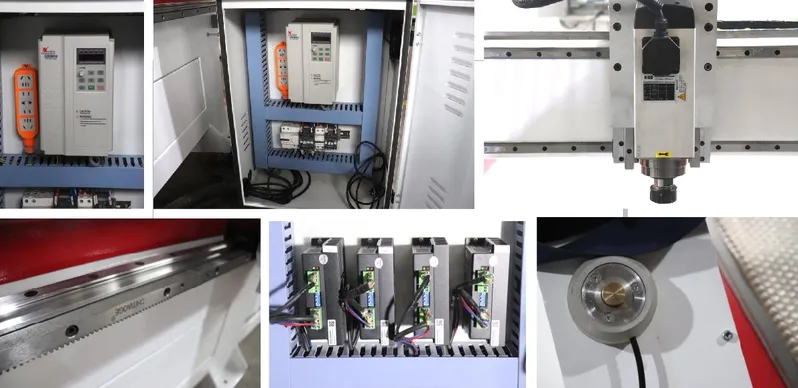 CNC Router with Labeling Device for Furniture Production