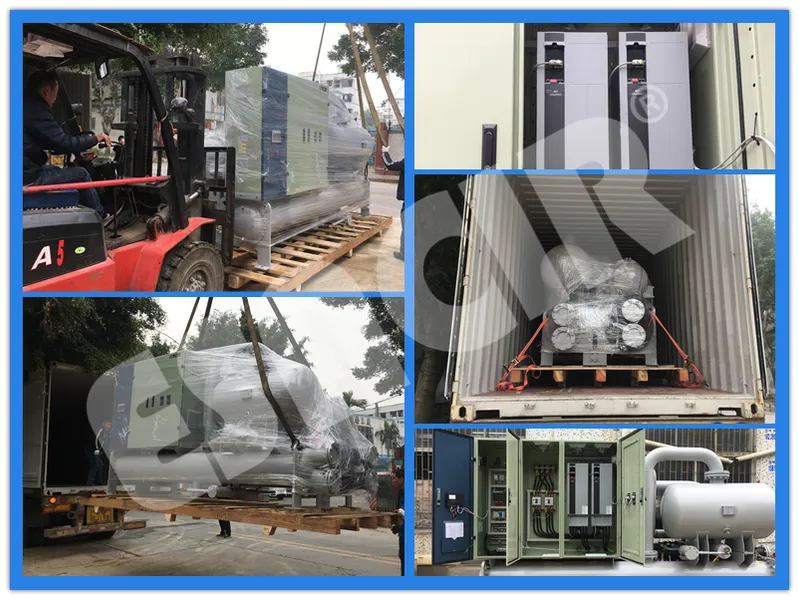 Industrial Cooling Screw Chiller Commercial Water Cooled Cooling Chiller