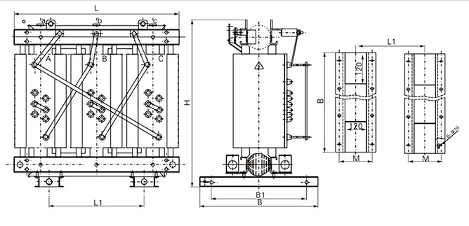 High Quality 35kv 100kVA Dry Type Transformer S9 S11 Electrical Distribution Project Transformer