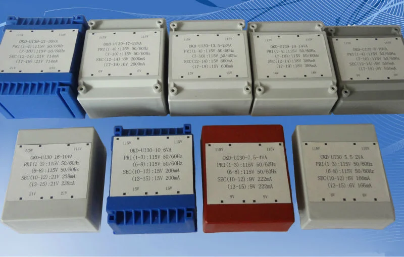 Single Phase Safety Transformer 12V Encapsulated Step Down Transformer