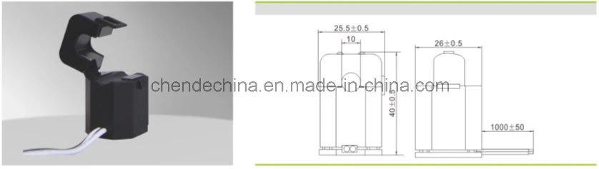 Kct-10 20A/10mA Split Core Current Transformer Clamp on AC Sensor for Electricity Monitor