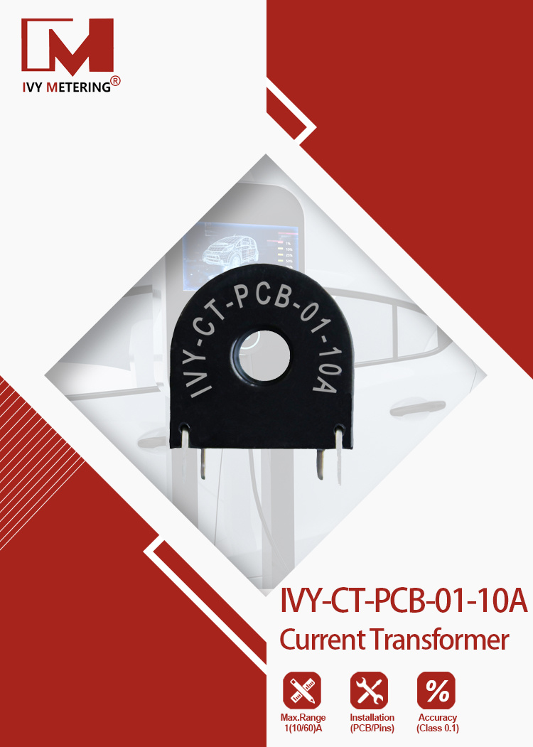 100A Mini Current Transformer Measuring CT for DC Meter