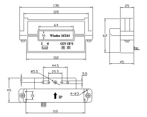 K5 Series Open Loop Current Sensor 500A Hall Current Sensor 500A 800A 1000A 1500A 2000A