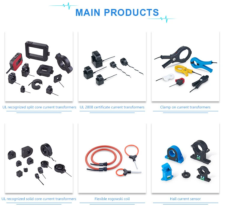 Ce Approved Easy Use 1000A Clamp-on Current Transformer