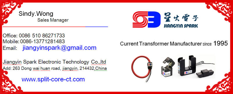 Jianyin Spark Xh-Sct Series Split Core Clamp on Current Transformer