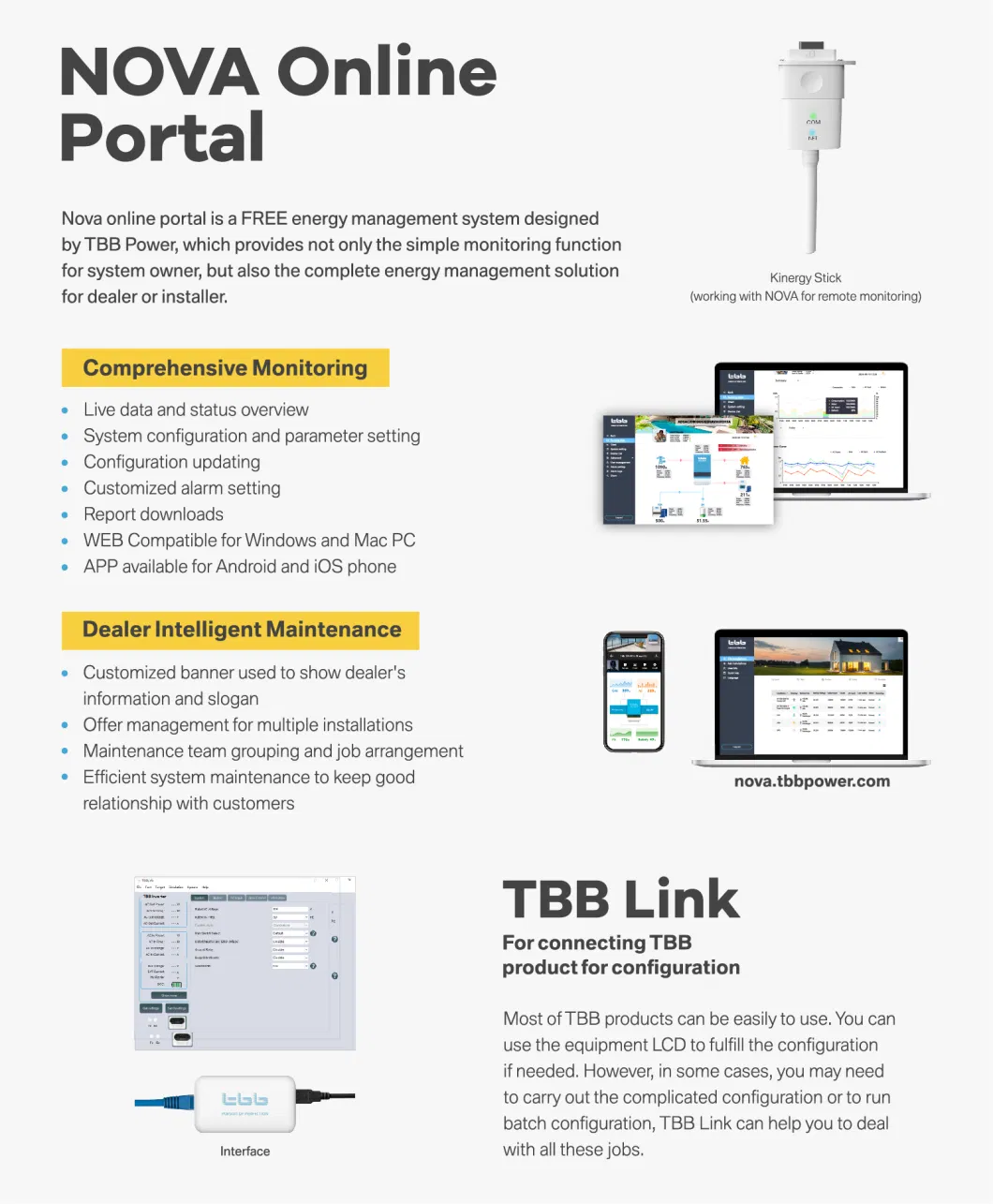 TBB Riio Series Low Frequency Transformer Based Invertor with Free GPRS and WiFi Remote Monitoring