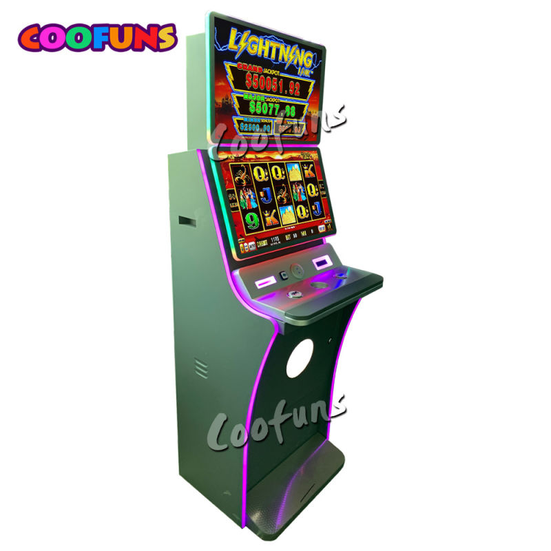 Coofuns Coin Operated Game Arcade Jackpot Slot Machine with Video Games