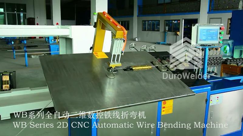 2D Automatic Wire Bending Machine/2D Shape Steel Rod Bender