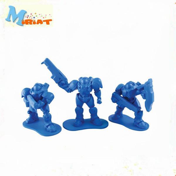 Custom Plastic Game Military Figure Mini for Board Games