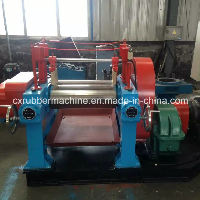 Hot Sale Xk-250 Open Type Rubber Mixer/Open Roll Mixing Mill/Lab Rubber Open Roll Mill