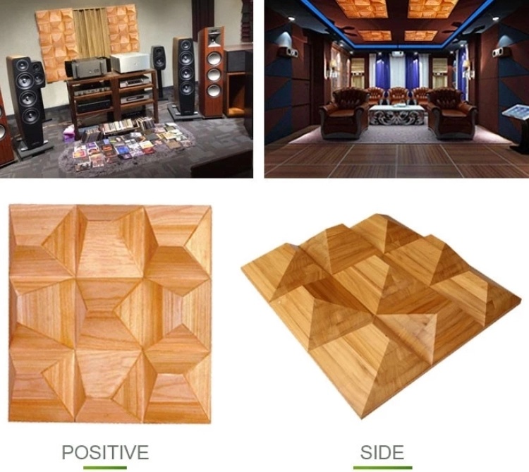 Factory 3D Acoustic Wall Wooden Sound Diffuser for Studio/Home Theatre