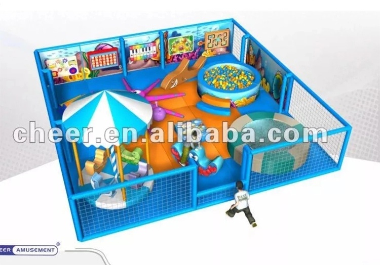 Cheer Amusement Children Pirate Ship Theme Park Soft Contained Indoor Playground Equipment