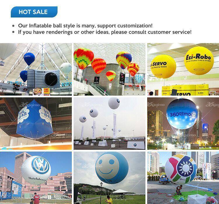 Good Quality Different Color Printing Inflatablen Balloon for Playing Ihb200