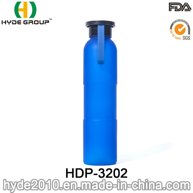 500ml BPA Free Plastic Sports Drinking Water Bottle with Carry Strap (HDP-3202)