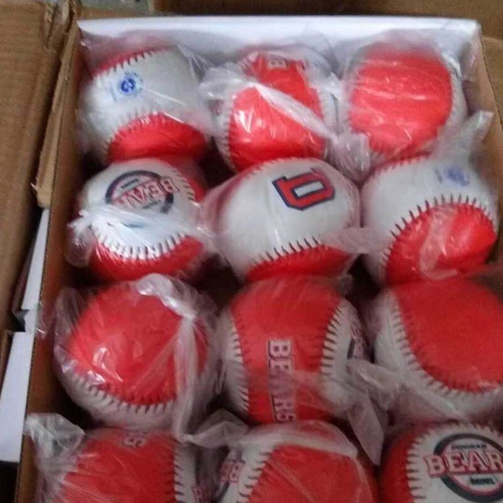 Low Price Sports Equipment 9inch Kids Promotional Game Signature Baseball
