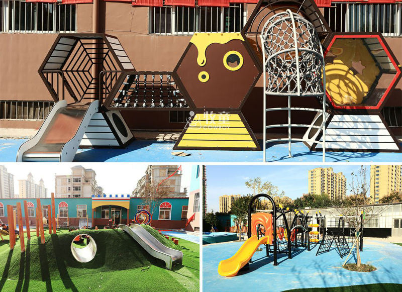 Wooden Outdoor Park Playground Play Set