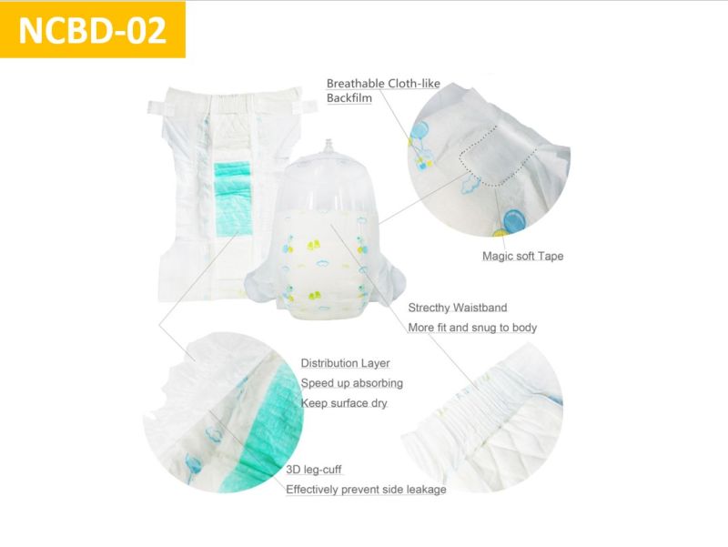 New Coming Top Quality Free Sample Baby Diaper Wholesale From China