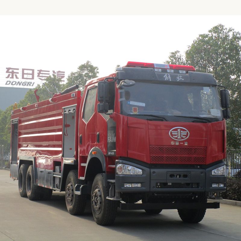 FAW 8X4 Largest Water Pump Fire Engine Truck Price
