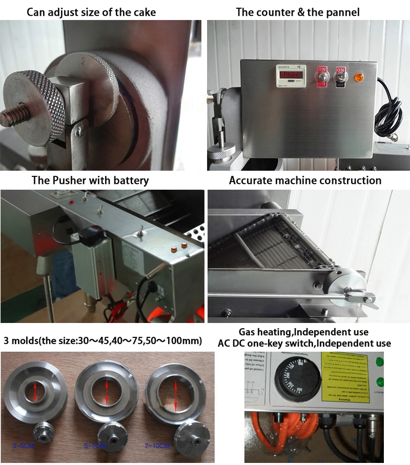 Directly Factory Supplier Automatic Ball Ring Donut Making Machine with Three Models