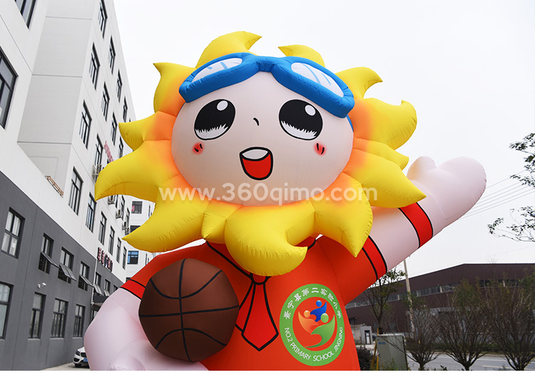 Inflatable Sunman Figure Sunman Inflatable Character Model