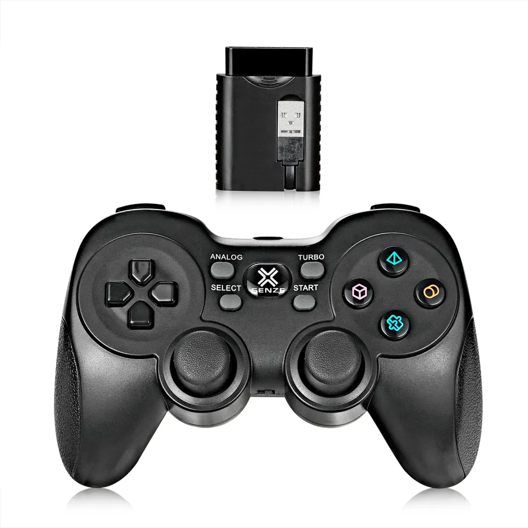 5 in 1 Multifunctional Wireless Gamepad Game Controlelr PC Game Joystick for PS2/PS3 Adroid Devices
