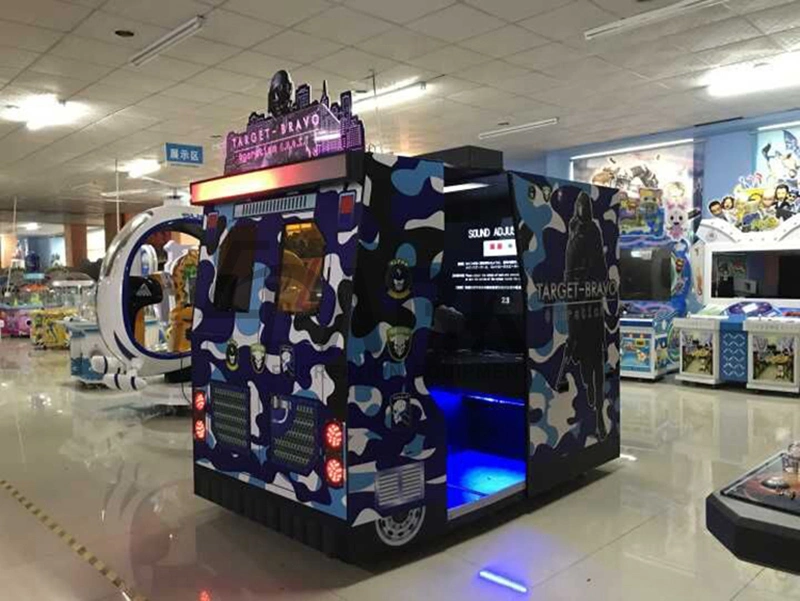Newest Design Arcade Shooting Game Machine Called Target-Bravo Operation Ghost