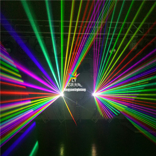 4W Indoor DJ Landmark RGB Animation Laser Light