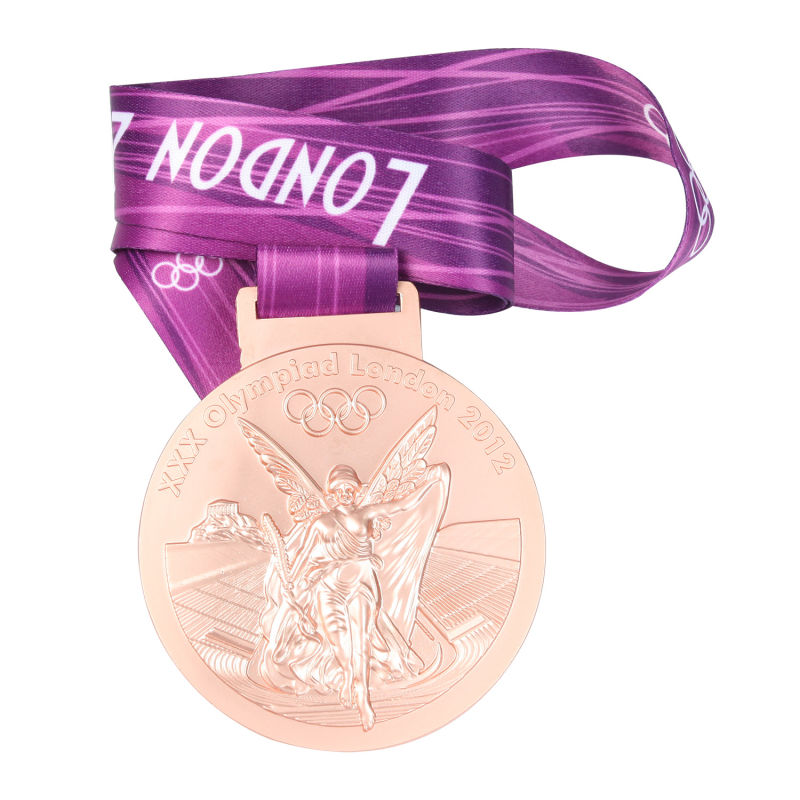 Olympic&#160; Games Medal with Ribbon