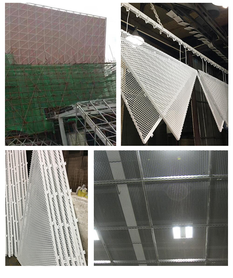 High Quality Artistic Wire Mesh Style Aluminum Mesh Panel