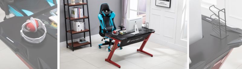 Home Office Furniture Comfortable Game Chair Gaming Chair PC Computer Gaming Chair with Footrest