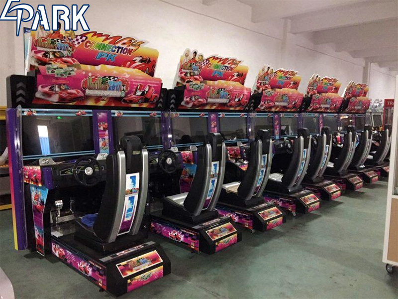Coin Operated Game Machine 3D Outrun Racing Car Game Machine