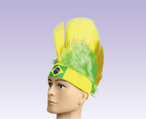 2018 Fifa World Cup Football Russia Fans Wig