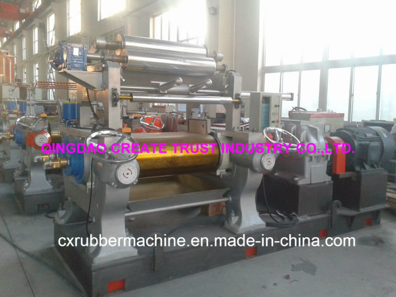 Hot Sale Xk-250 Open Type Rubber Mixer/Open Roll Mixing Mill/Lab Rubber Open Roll Mill