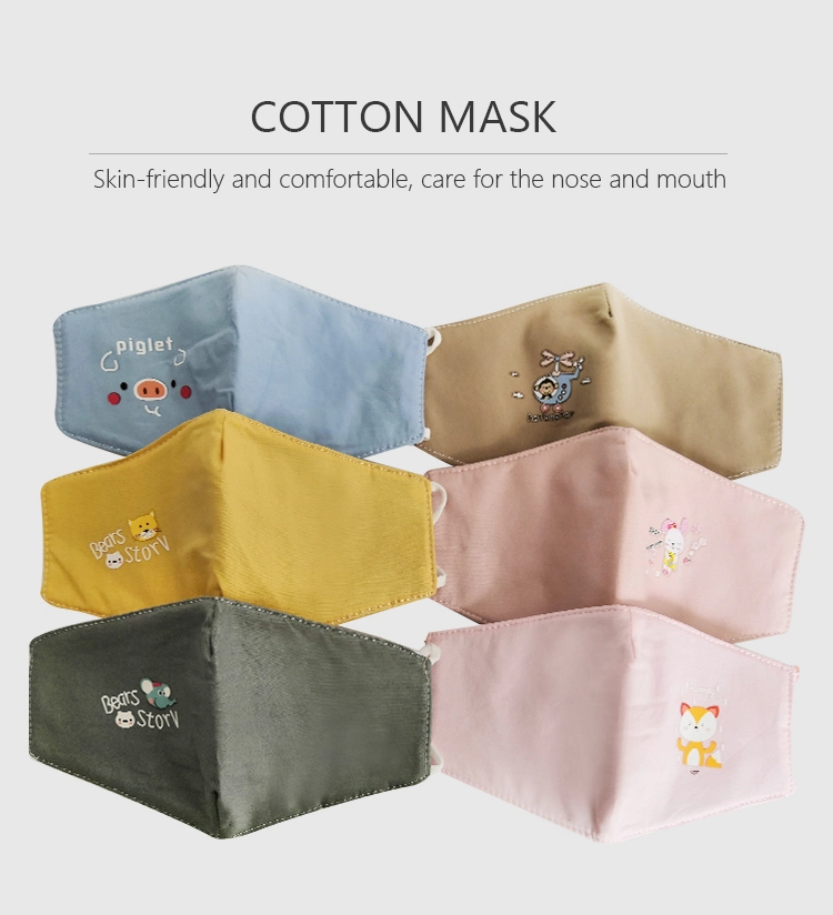 Free Models Filter Antidust Cloth Kids Child Filter Cotton Dust Mask