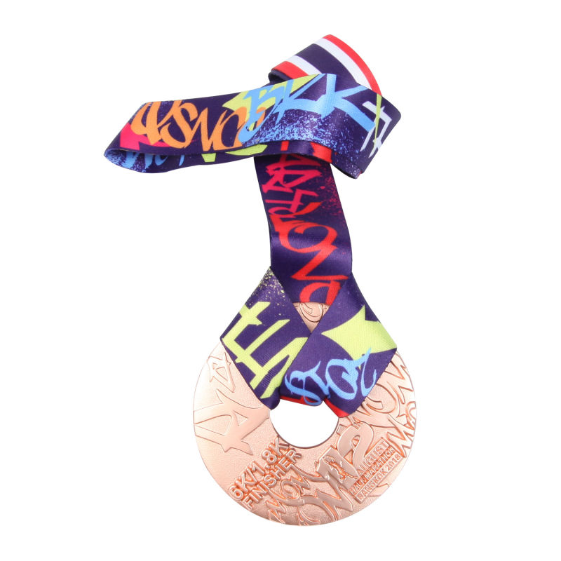 Olympic&#160; Games Medal with Ribbon