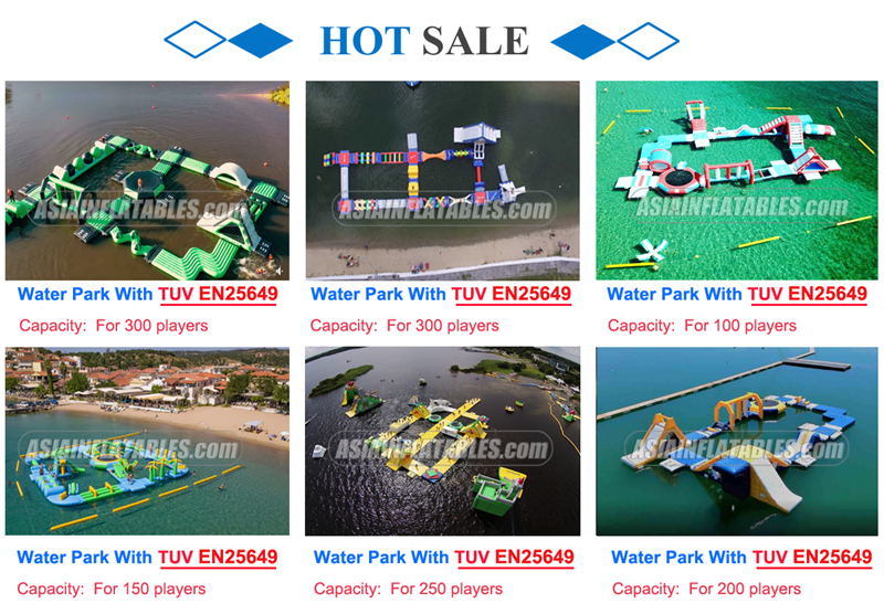 Floating Water Obstacle Inflatable Amusement Park Games for Sale
