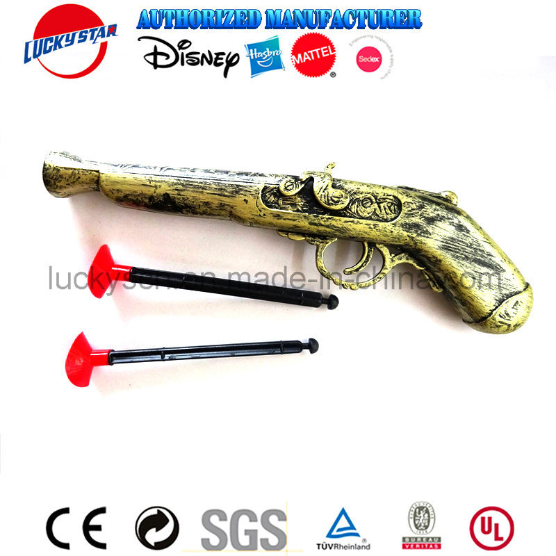 New Plastic Toy Gun Suction Cup Bullet Shooter for Pirate Role Play