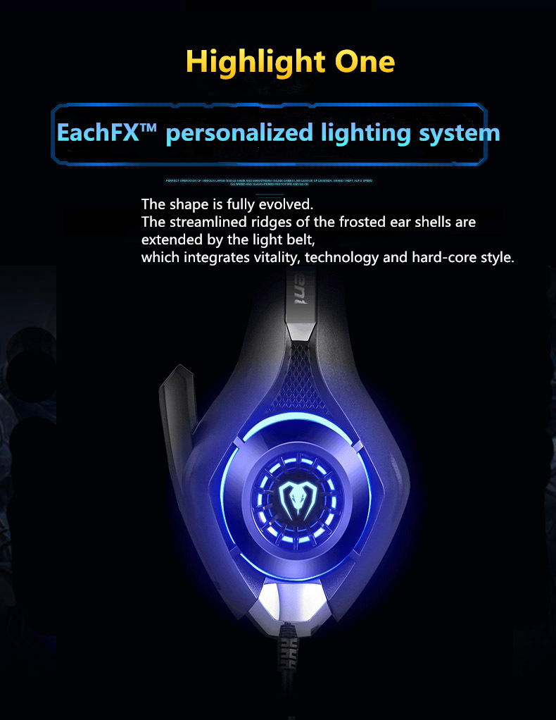 Wireled Gaming Headset Game Earphones with Microphone, Gamer Headphone Gaming Headset
