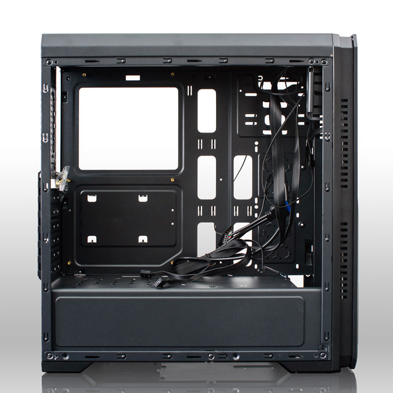 2021 New Style Gaming Computer Case ATX PC Case with Tempered Glass Injection Shinny Decoration