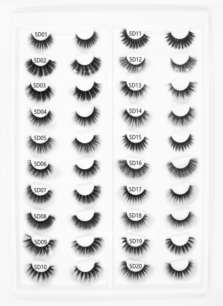 10-18mm Eyelashes Christmas Package Faux Mink Eyelashes Vendor 3D Mink Eyelashes Vendor