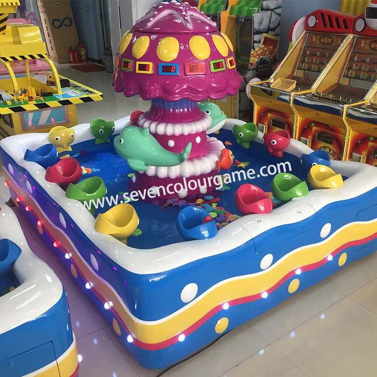 Colorful Park 3D Fishing Pond Game Machine Coin Push Coin Game Machine Arcade Game Machine