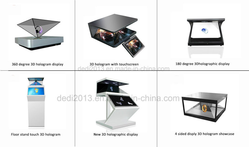 Dedi Transparent 3D Display Advertising Player Display Signage