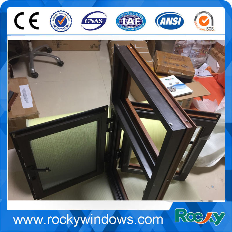 Rocky Inward and Outward Opening Casement Window with Security Steel Mesh Screen