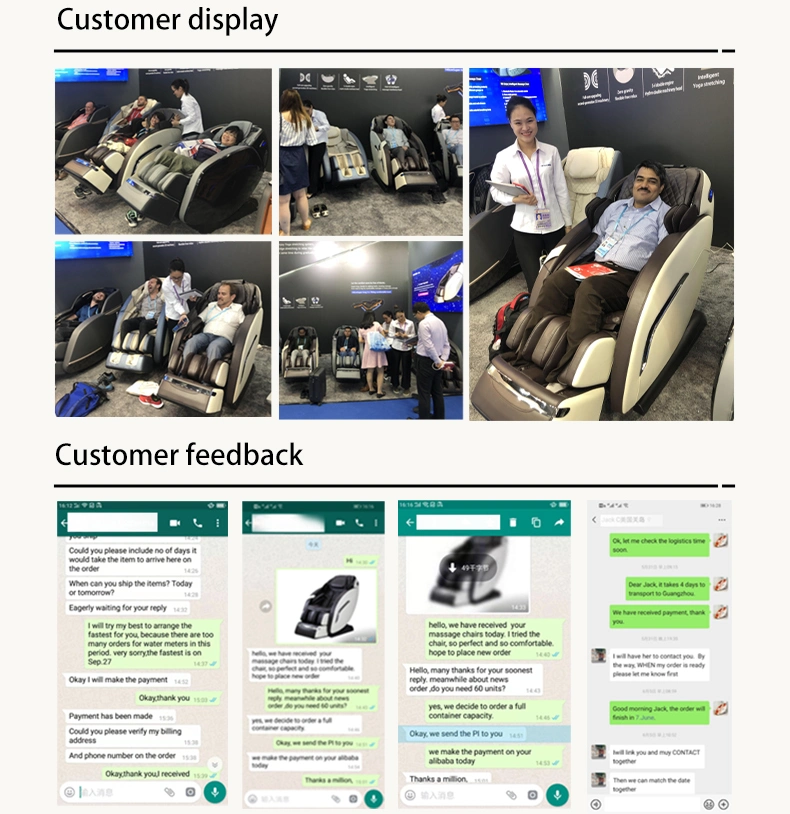 Chair Massage Family Applicable Version /3D Massage Chair with Foot Rollers Massage / Zero Gravity Massage Chair