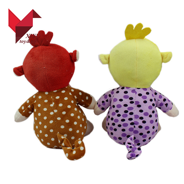 Cartoon Characters Soft Fabric Cute Stuffed Monster Toy