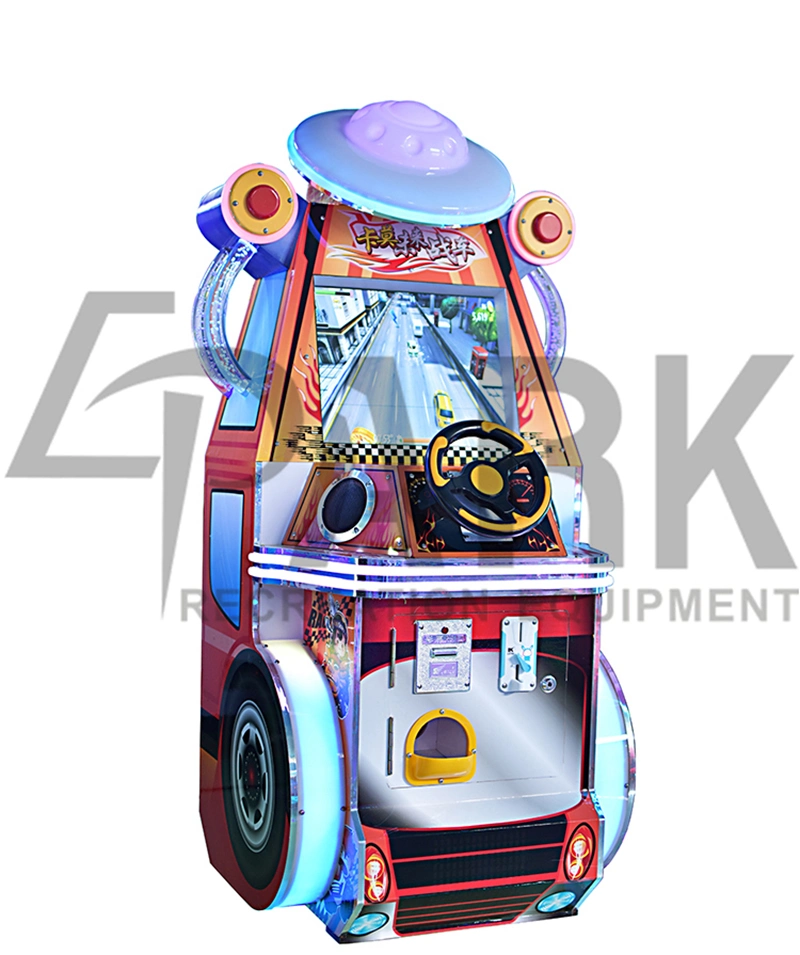 Low Energy Consumption Deformation Arcade Racing Game Machine Car Simulator