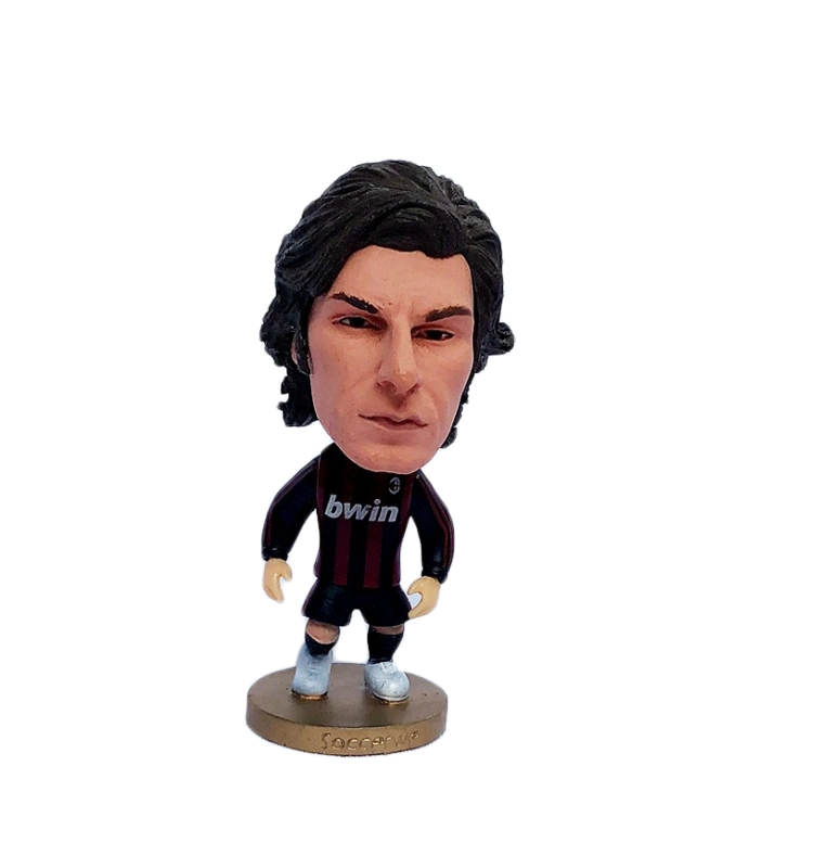 Custom PVC Injection 3D Realistic Soccer Football Player Action Figures Football Star Characters Toys