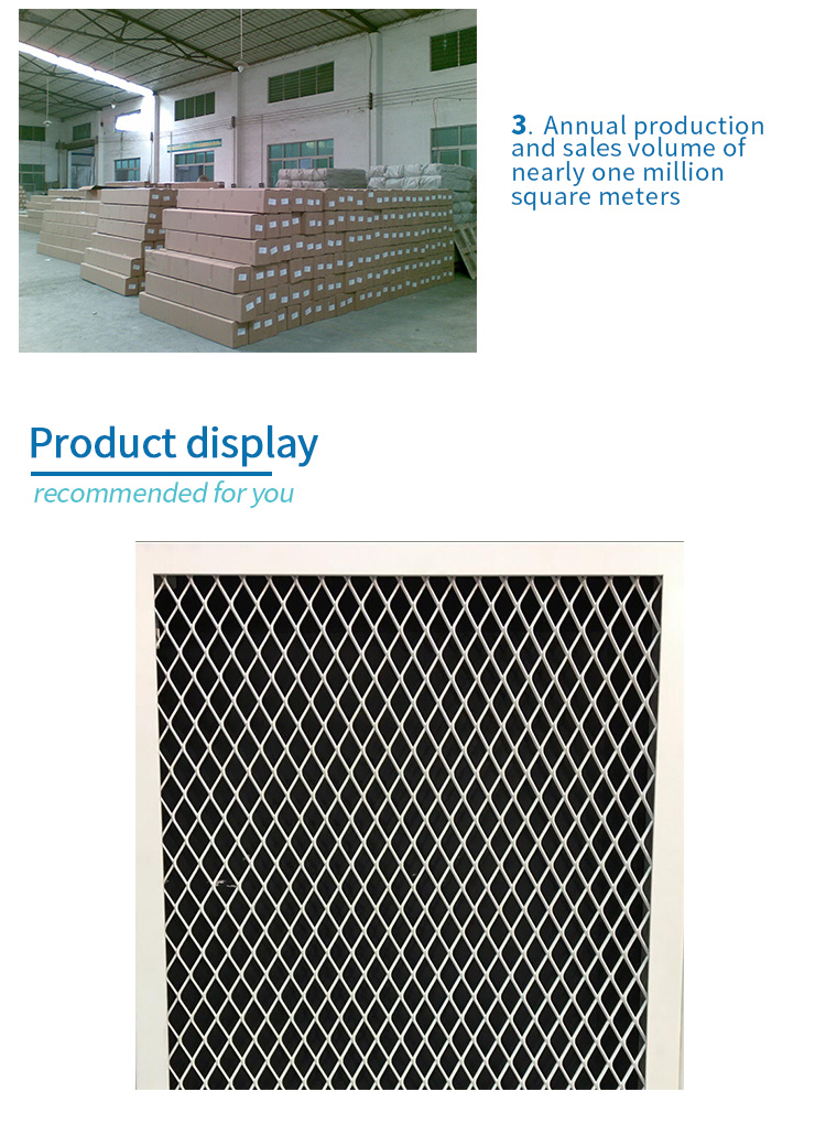 High Quality Artistic Wire Mesh Style Aluminum Mesh Panel